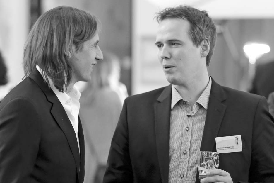 Henrik Strohmeyer, Videojournalist, bei der Verleihung des Ernst Schneider Preises 2013